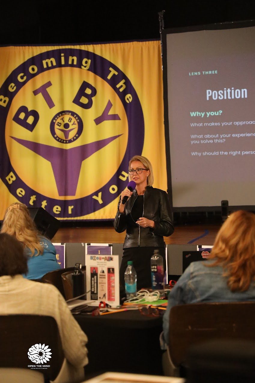 Stacy Raske leading a working session
